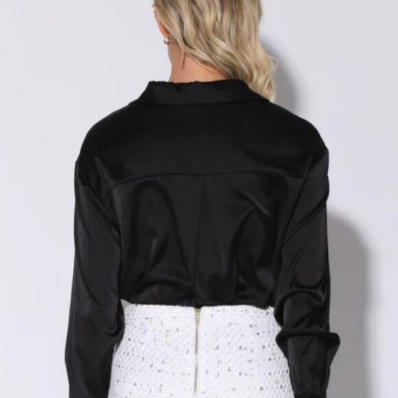 Bella Blouse, Black - Picture 3 of 3